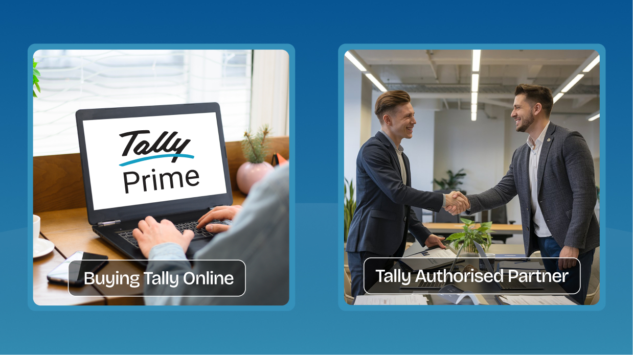 Tally Online vs Tally Authorised Partner